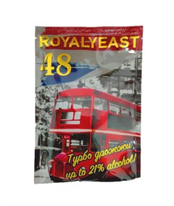 Турбо дрожжи Royal Yeast 48 140 гр 2755 - фото 7404