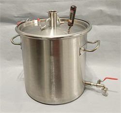 Перегонный куб  Алкомплект с плоской крышкой 3888