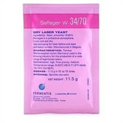 Дрожжи пивные лагерные SAFLAGER W-34/70; Франция; Fermentis 2088