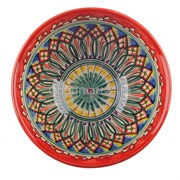 Коса средняя 15.5 см. красный Мехроб 2817