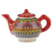Чайник заварочный 1 л. красный Мехроб 2818