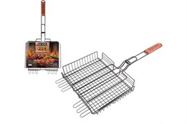 Решетка для барбекю ECOS-22139D с антипригарным покрытием, размер: 31x24x5см. ( 12 ) 999631-SK 2979