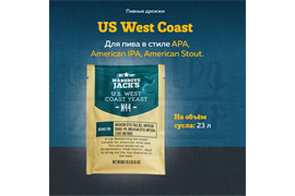 Пивные дрожжи Mangrove Jack's "US West Coast M44", 10 г 3300