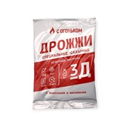 Дрожжи спиртовые С Огоньком, 120 гр 3354
