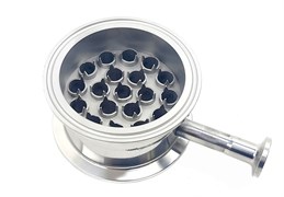 Узел отбора с распределением флегмы 3"(76) выход кламп 0,5 (14 трубок) 3636